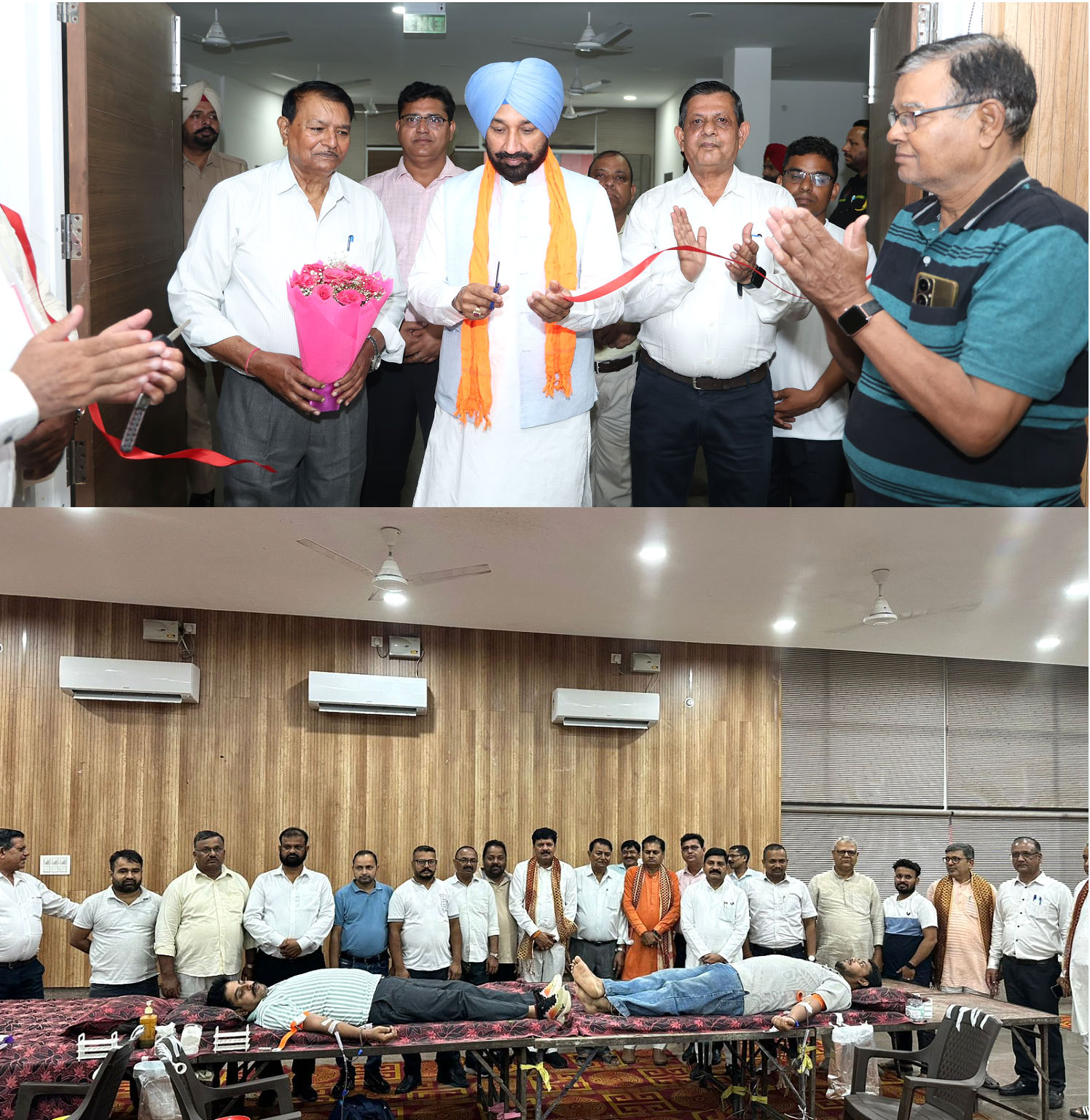 Over 100 Donors Participate in Blood Donation Camp Organized by Bihar Foundation & Purvanchal Welfare Association